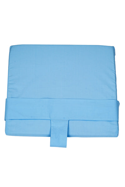Comfeed By Nina Baby Reflux Wedge Pillow With  Adjustable Safety Belt - Light Blue